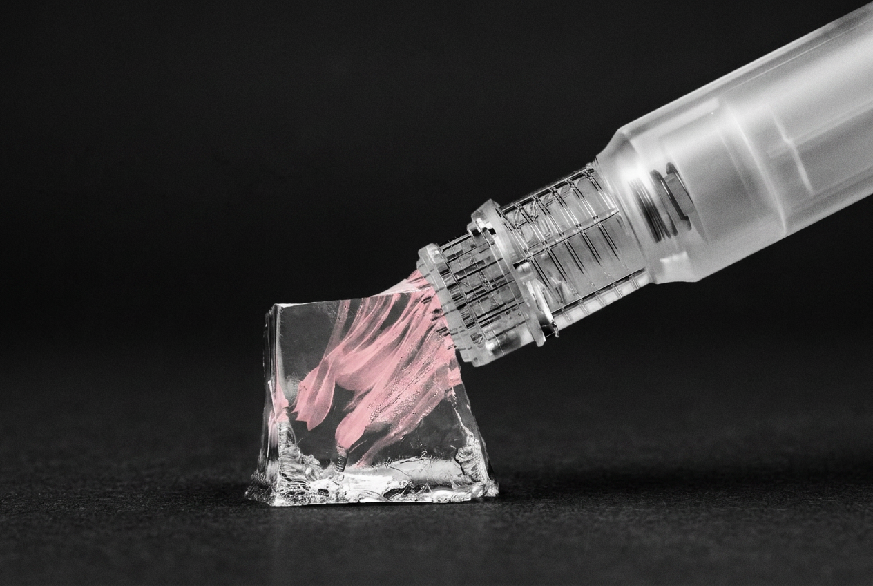 Pink-Aging: Why Inflammation Became Skincare's Quietest Frontier — Research editorial cover on SkinFrontier